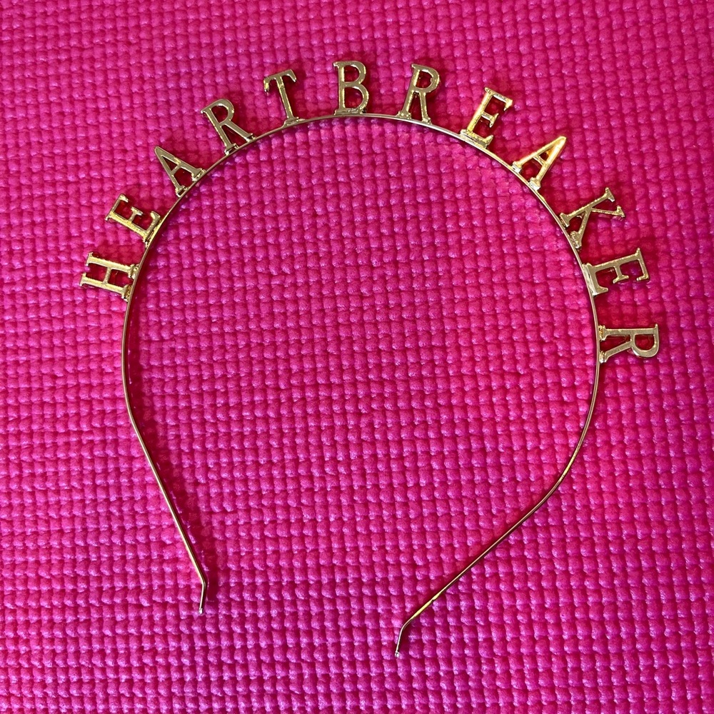 Heartbreaker Gold Headband